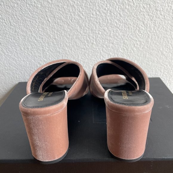 Saint Laurent LouLou 70 Mule Sandals - Picture 3 of 6